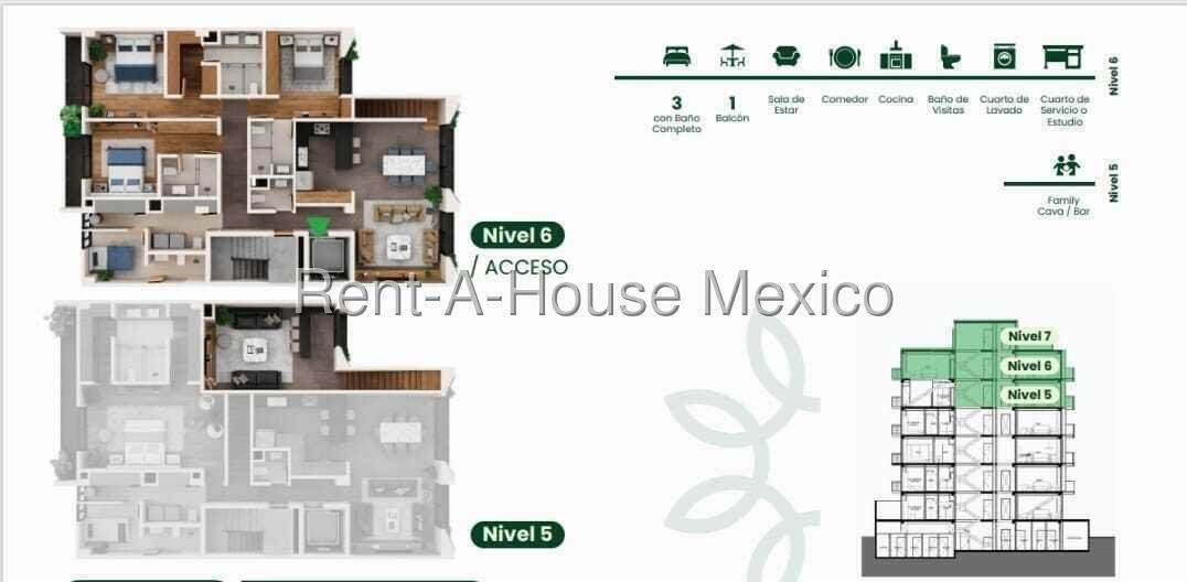 Apartment in Mexico City, Mexico 4 - 18984496