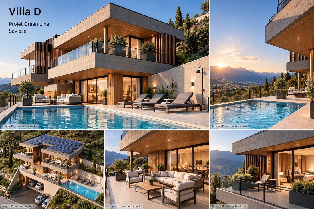 Villa à Savièse, Valais, Suisse 1 - 18491971