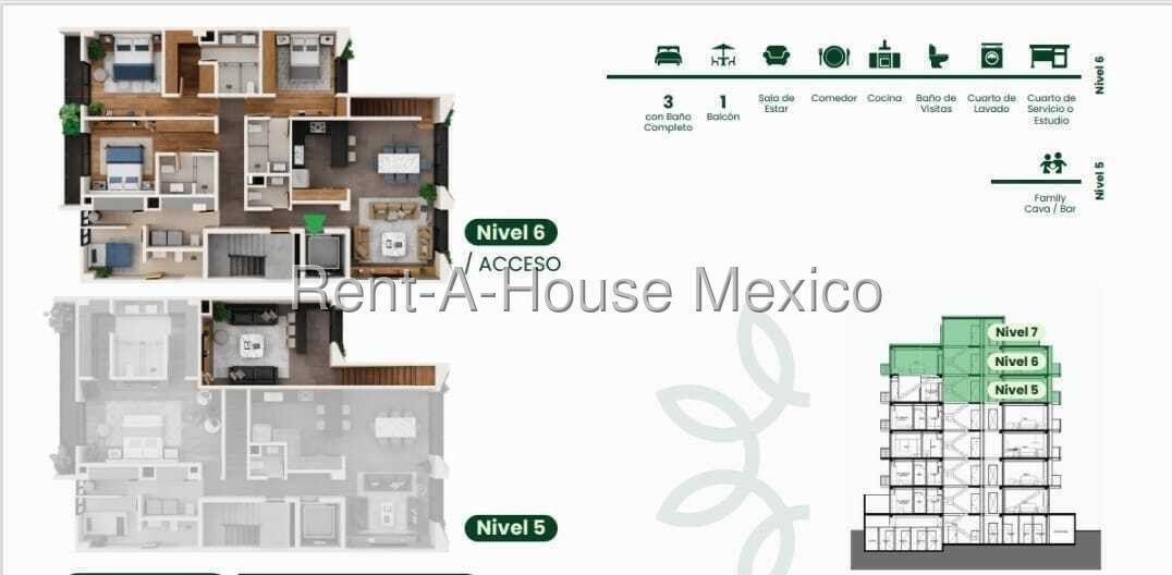 Apartment in Mexico City, Mexico 4 - 18985201