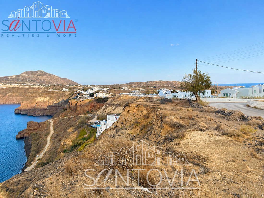 Land in Thira, Aegean, Greece 3 - 18984868