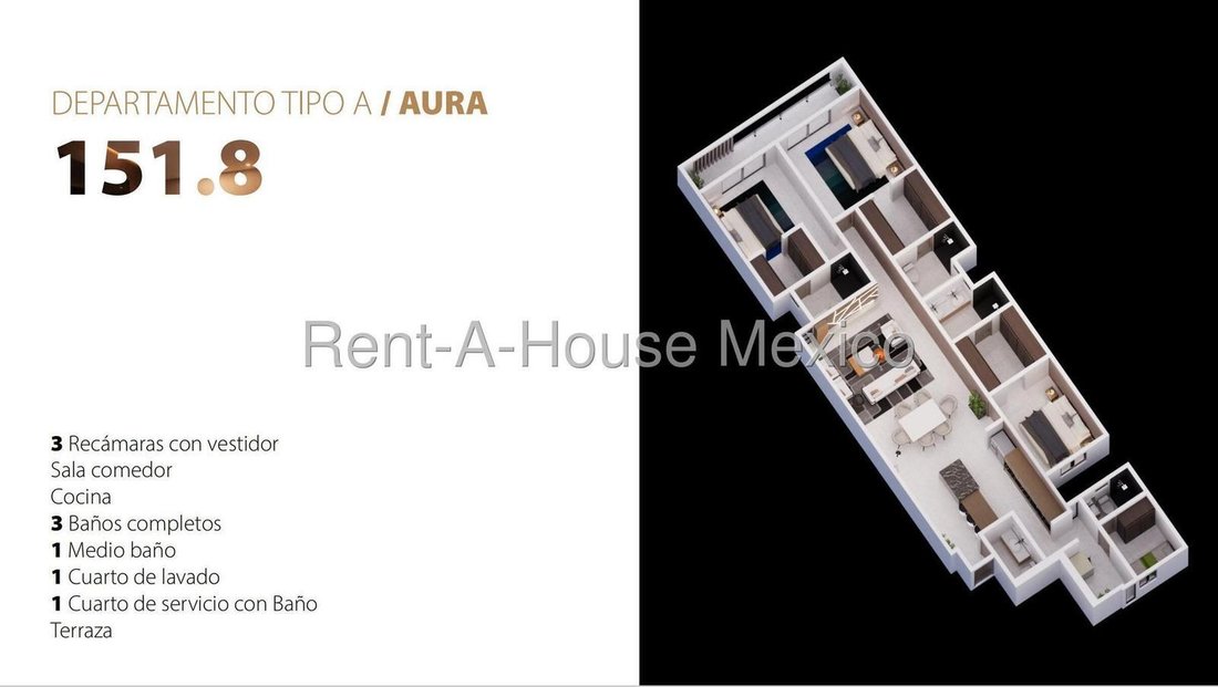 Apartment in Naucalpan de Juárez, State of Mexico, Mexico 3 - 18986071