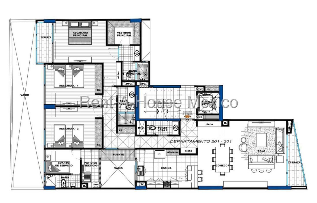 Apartment in Santa Catarina Yecahuitzotl, Mexico City, Mexico 2 - 18984771