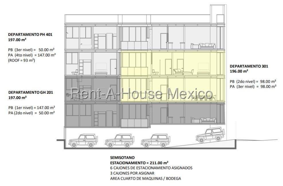 Apartment in Mexico City, Mexico City, Mexico 5 - 18984494