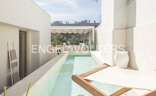 Penthouse in Les Corts, Barcelona, Spain 1