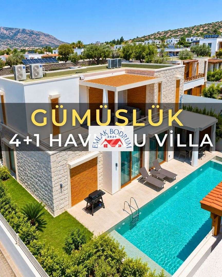 Villa in Gümüşlük, Muğla, Turkey 1 - 18989271
