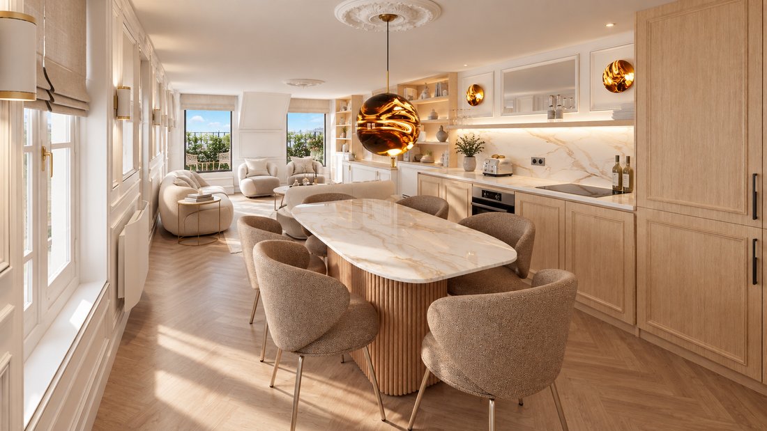 Apartment in Pereire-Malesherbes, Paris 17e Arrondissement, Paris 4 - 18991483
