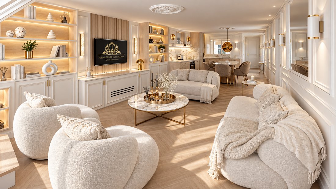Apartment in Pereire-Malesherbes, Paris 17e Arrondissement, Paris 1 - 18991483