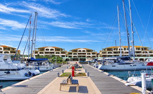 Jacht Anlegestelle in Marina di Olbia - Poltu Quadu, Olbia, Sardinien 1