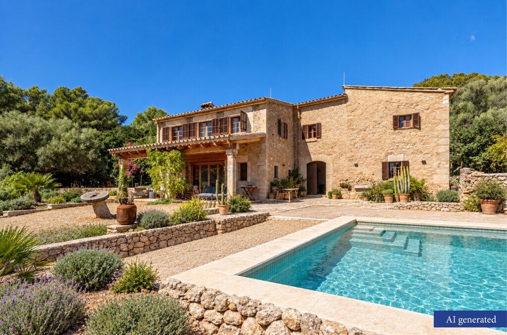 Finca in Pollenca, Balearic Islands, Spain 1 - 18993441