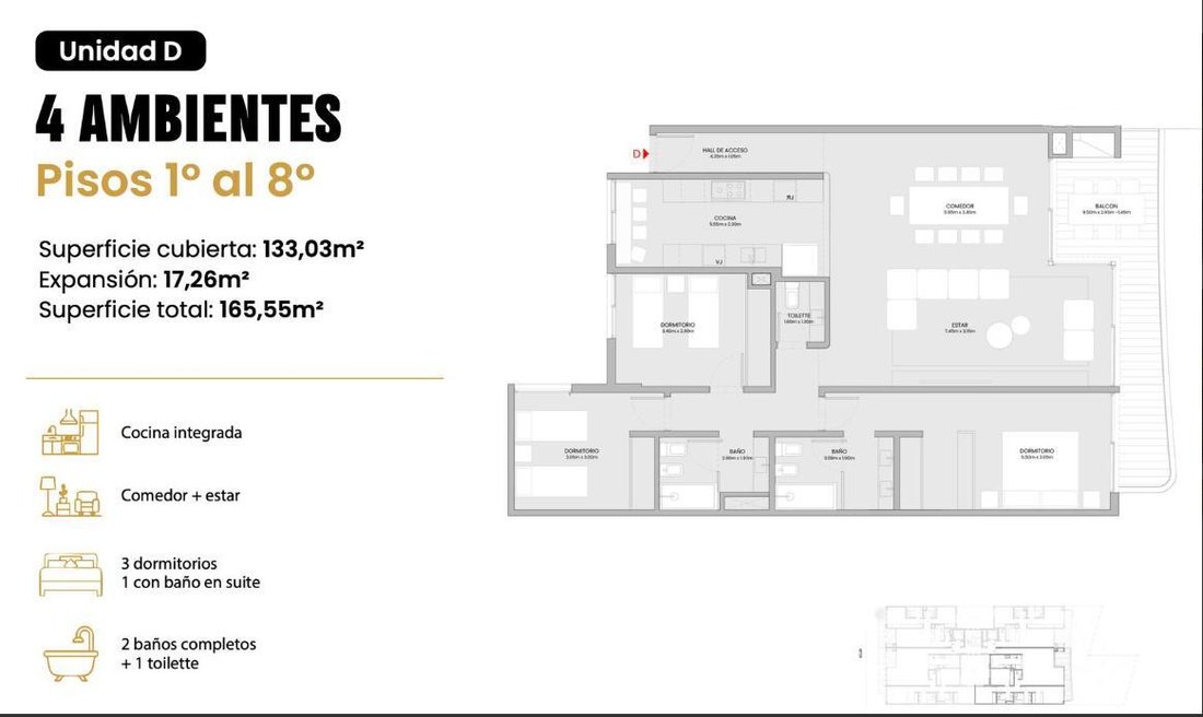 Apartment in Buenos Aires, Buenos Aires, Argentina 1 - 18994559