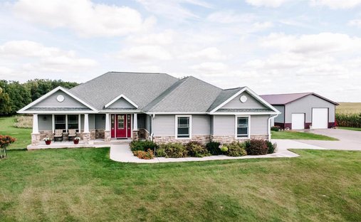 House in Fall River, Wisconsin, United States 1