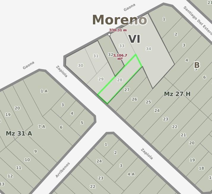 Land in Paso del Rey, Buenos Aires Province, Argentina 3 - 18994563