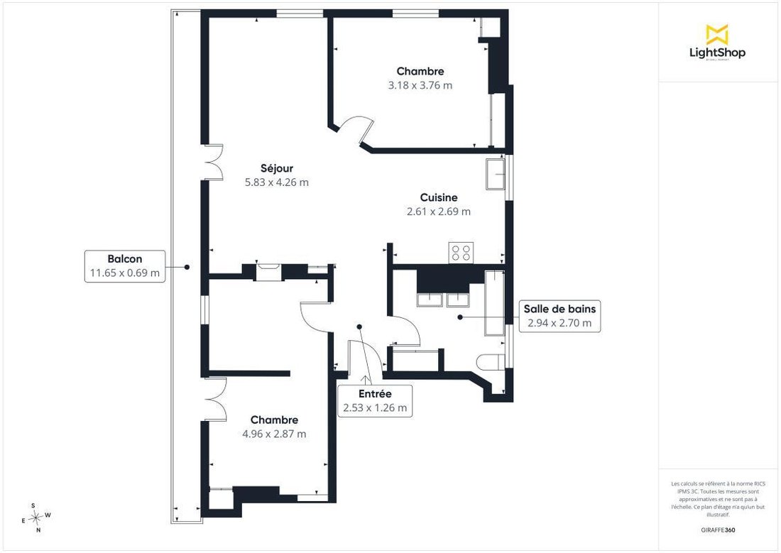Apartment in Vincennes, Ile-de-France, France 4 - 18993888