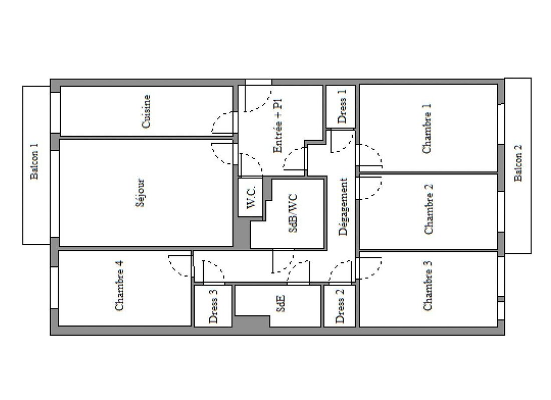 Apartment in Saint Lambert, Paris 15e Arrondissement, Paris 3 - 18994082