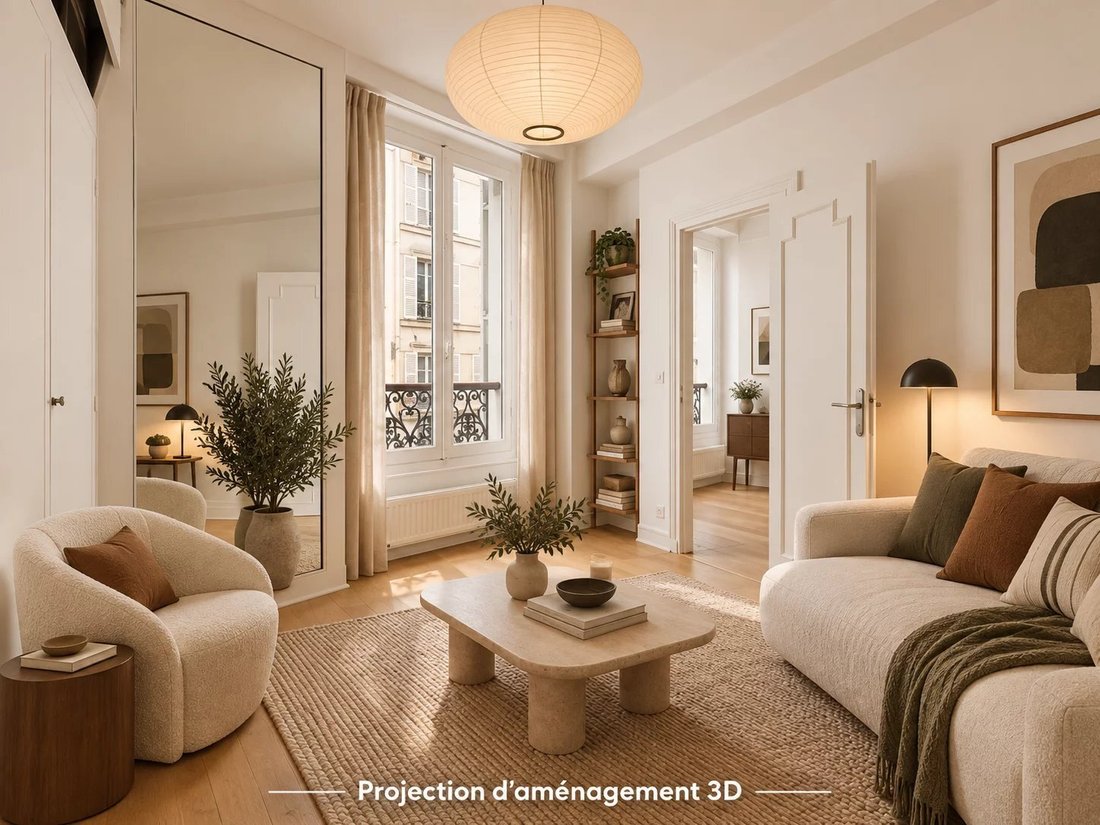Apartment in Bastille-Popincourt, Paris 11e Arrondissement, Paris 2 - 18993108