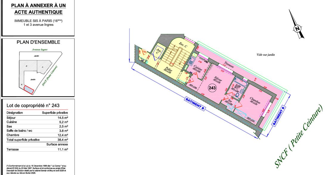 Apartment in Muette Sud, Paris 16e Arrondissement, Paris 4 - 18993889