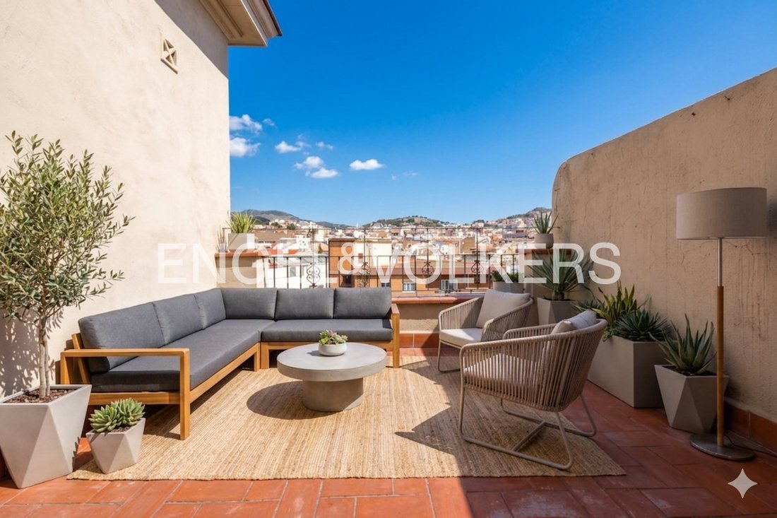 Penthouse in Sarrià-Sant Gervasi, Barcelona, Spanien 1 - 18637507