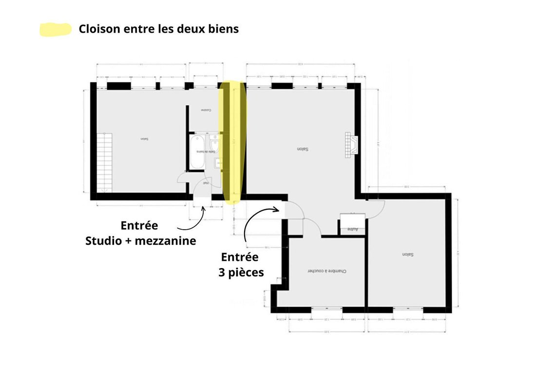 Apartment in Belleville-Saint Maur, Paris 11e Arrondissement, Paris 2 - 18999494