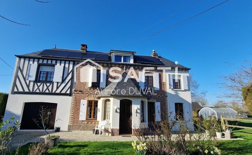 House in Beaumont-en-Auge, Normandy, France 1