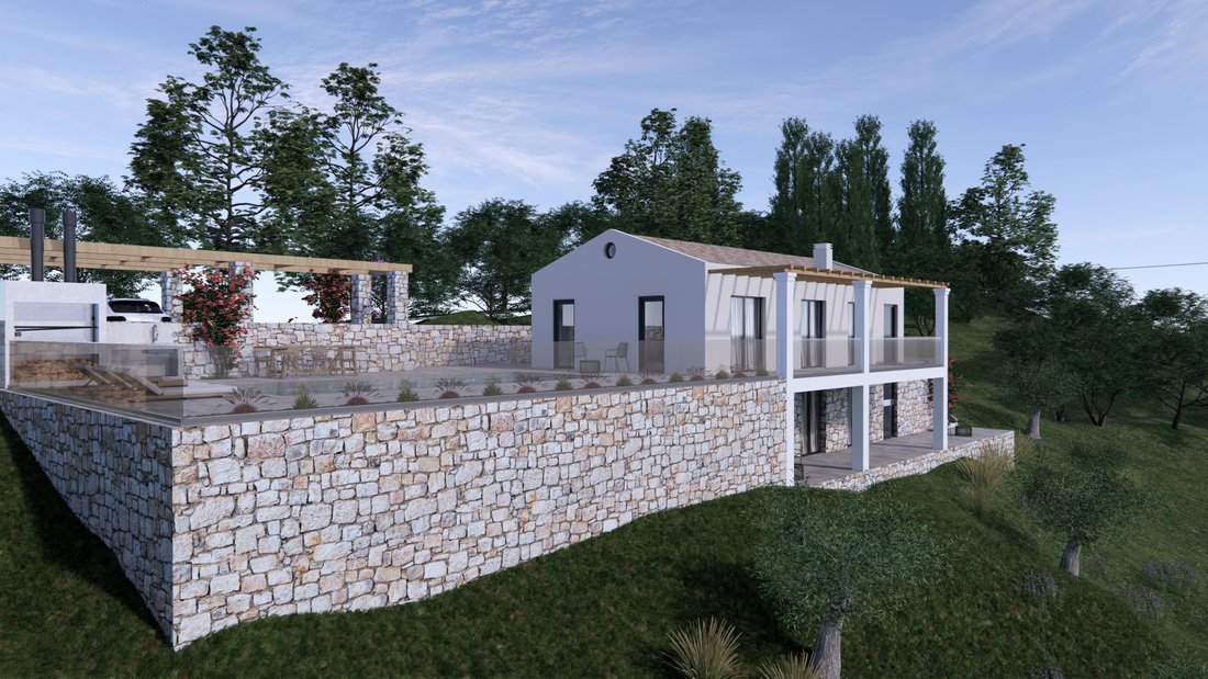 Land in Northern Corfu, Peloponnese, Western Greece and the Ionian, Greece 4 - 19003554