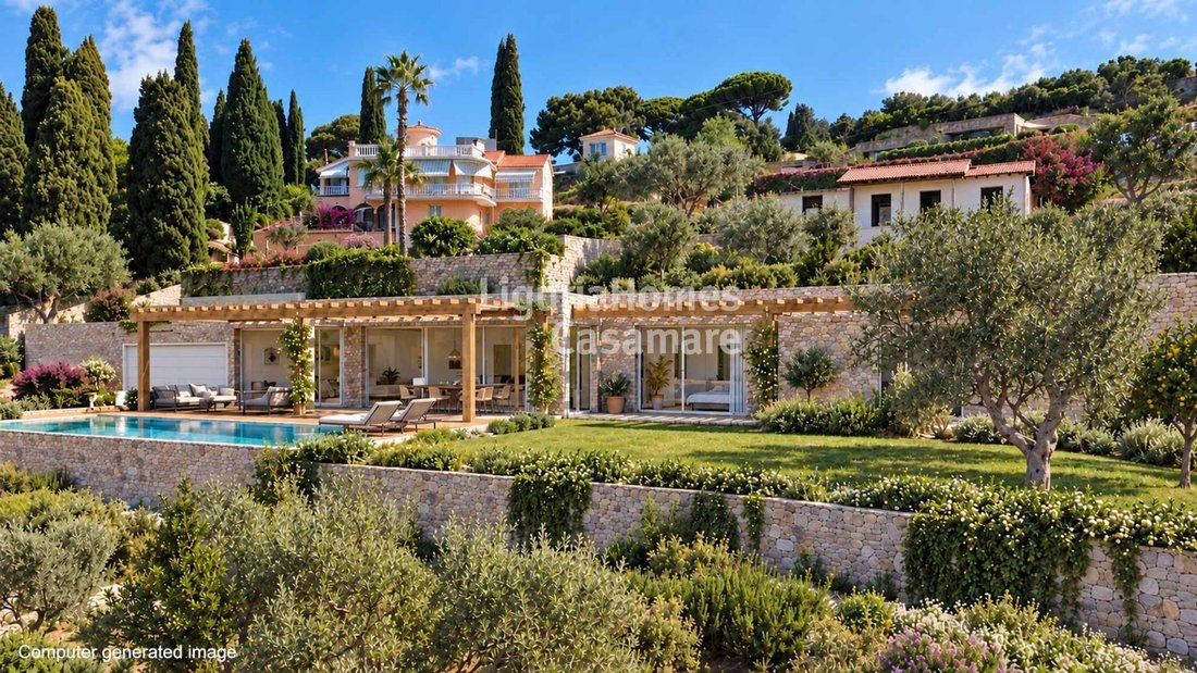 Villa in Bordighera, Liguria, Italy 3 - 11297124