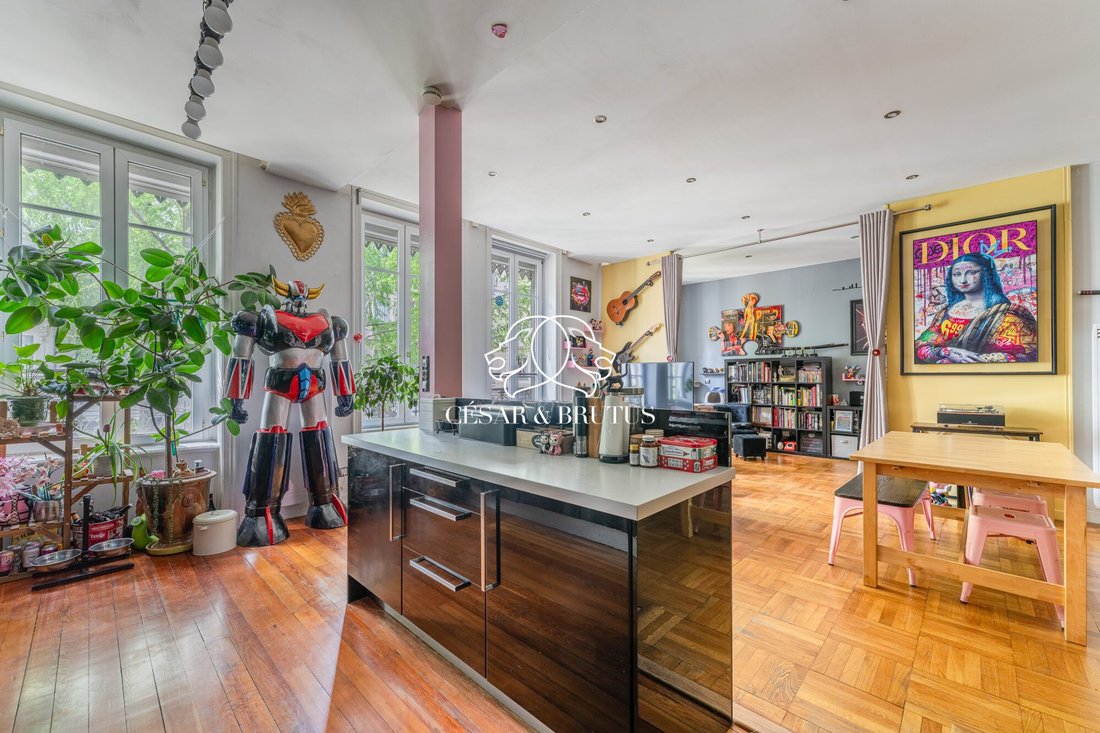 Apartment in Tête d'Or-Foch-Vitton, Lyon 6e Arrondissement, Lyon 4 - 17868709