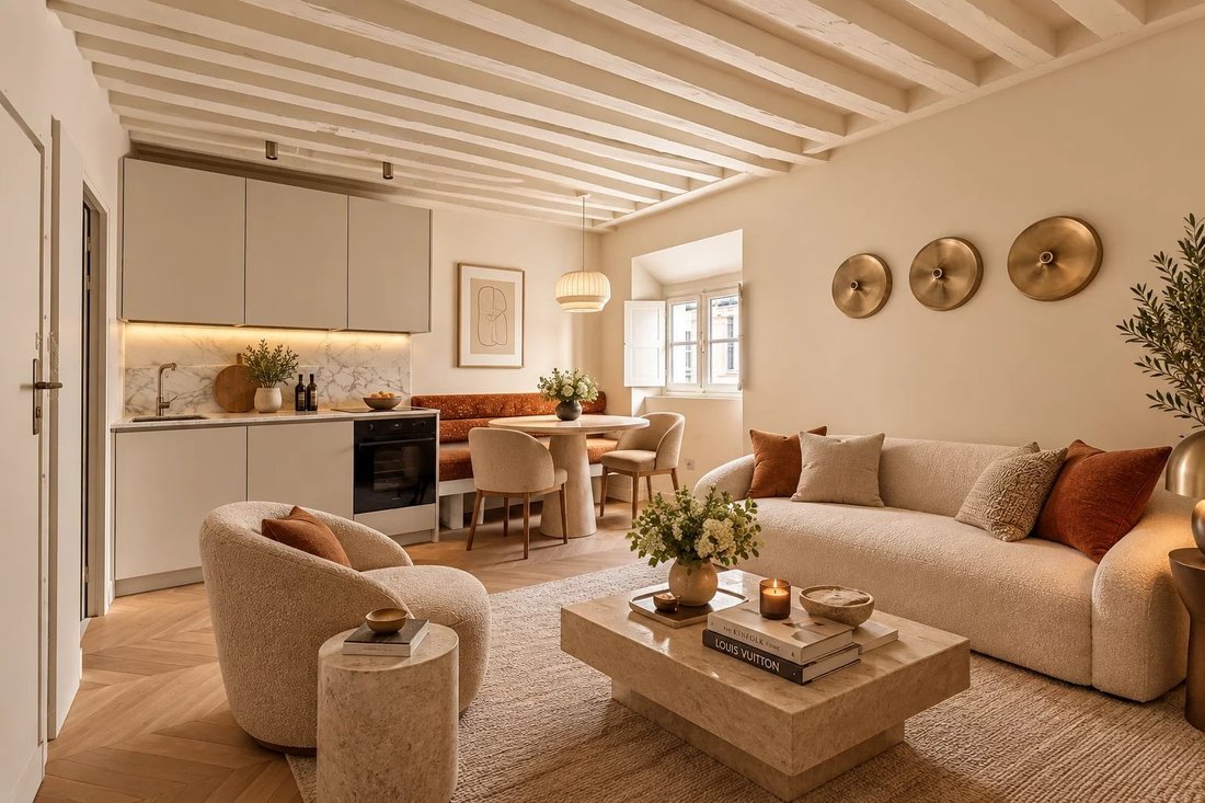 Apartment in Saint Germain des Prés, Paris 6e Arrondissement, Paris 1 - 19001788