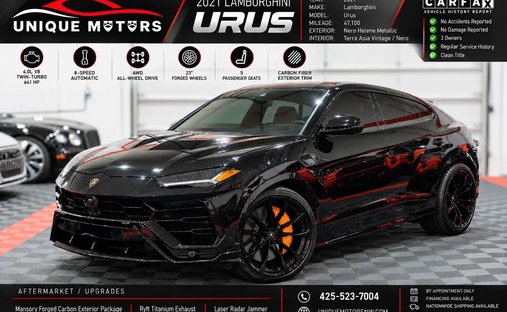 2021 Lamborghini Urus Sport Utility 4D in Kent, WA, United States 1