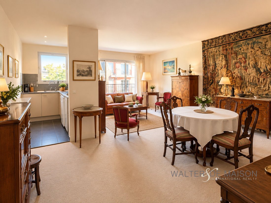 Apartment in Bois de Boulogne, Paris 16e Arrondissement, Paris 1 - 19005647