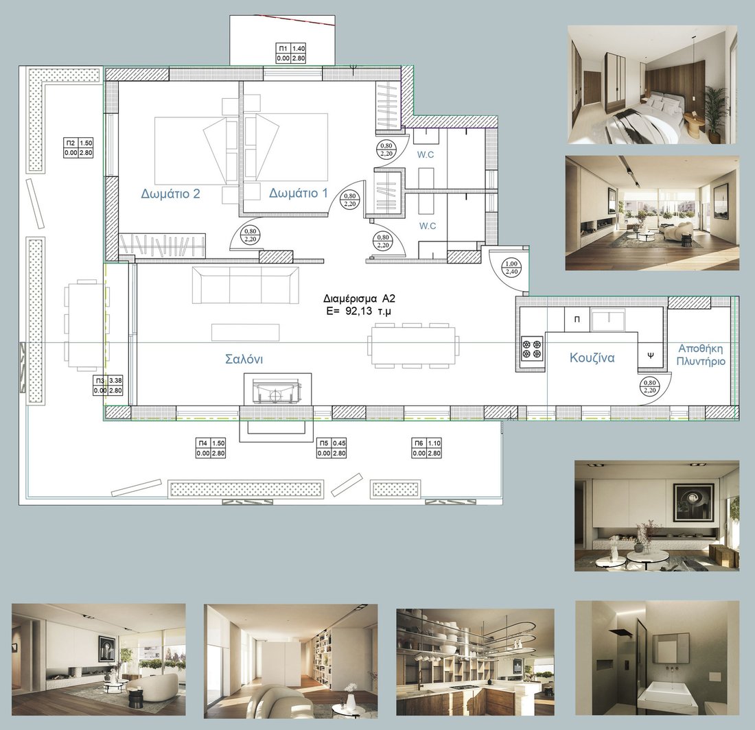 Apartment in Kalamata, Peloponnese, Western Greece and the Ionian, Greece 2 - 19007024