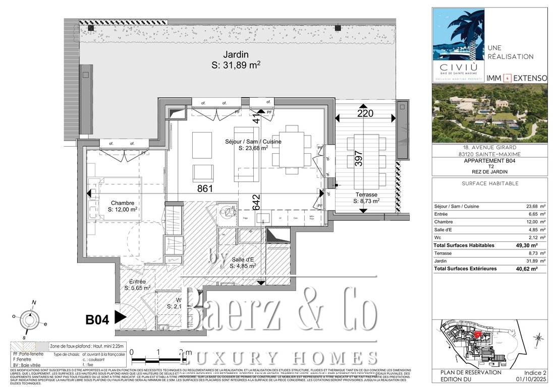 Apartment in Nartelle-Noyer-Bellevue-bd des Sardinaux, Sainte-Maxime, France 2 - 18532497