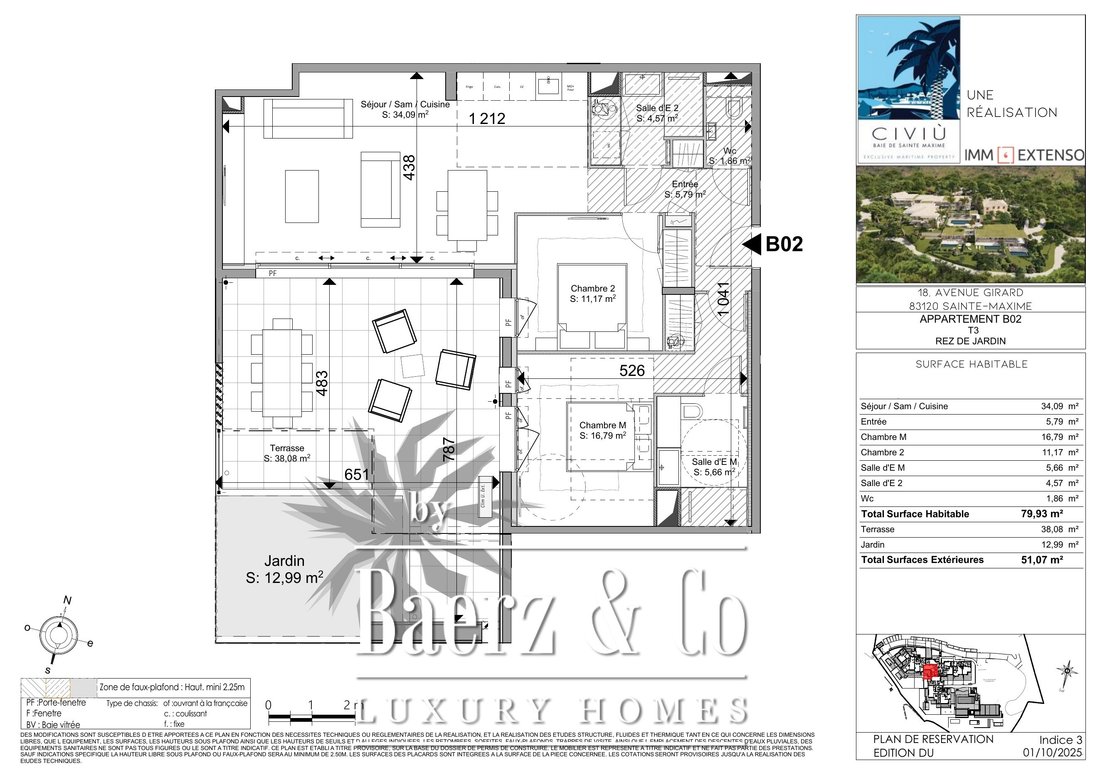 Apartment in Nartelle-Noyer-Bellevue-bd des Sardinaux, Sainte-Maxime, France 2 - 18532503