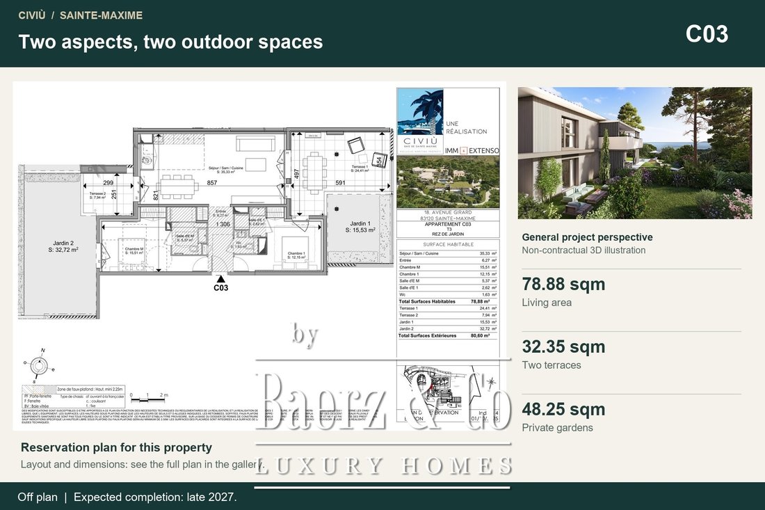 Apartment in Nartelle-Noyer-Bellevue-bd des Sardinaux, Sainte-Maxime, France 1 - 18532476