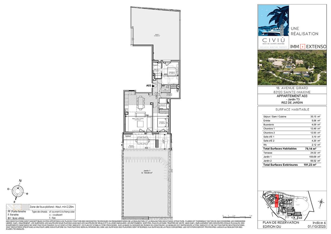 Apartment in Nartelle-Noyer-Bellevue-bd des Sardinaux, Sainte-Maxime, France 2 - 18536506