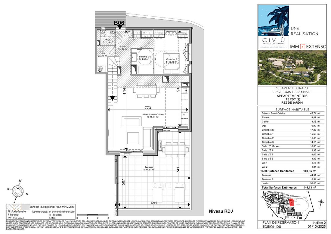 Apartment in Nartelle-Noyer-Bellevue-bd des Sardinaux, Sainte-Maxime, France 4 - 18536511