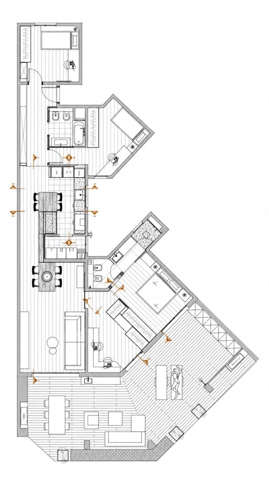Penthouse in Eixample, Barcelona, Spain 4 - 19004139