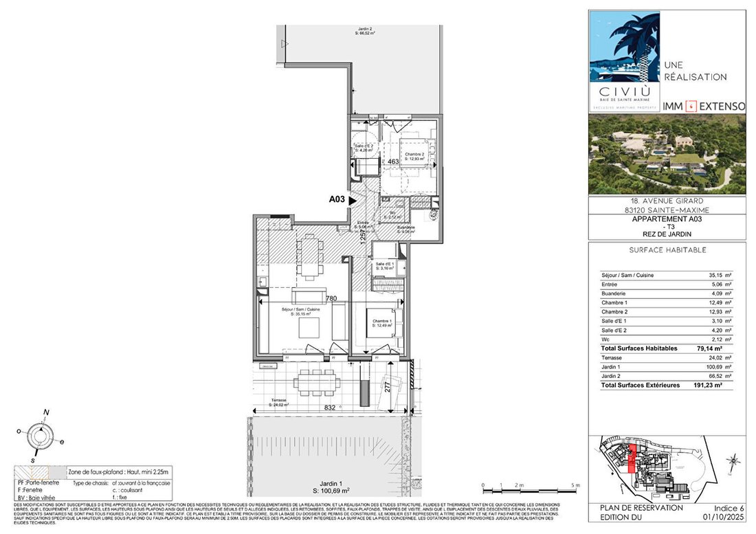 Apartment in Nartelle-Noyer-Bellevue-bd des Sardinaux, Sainte-Maxime, France 3 - 18536506
