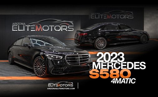 2023 Mercedes-Benz S-Class S 580 4MATIC Sedan 4D in Phoenix, AZ, United States 1