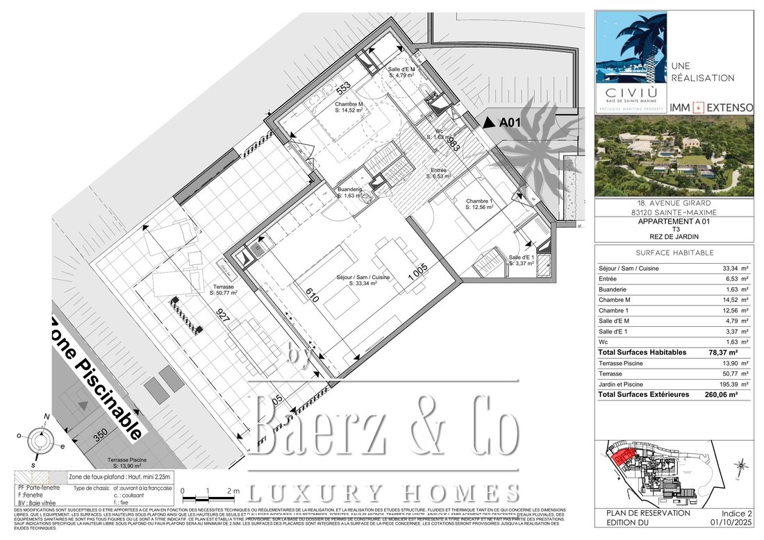 Apartment in Nartelle-Noyer-Bellevue-bd des Sardinaux, Sainte-Maxime, France 3 - 18532515