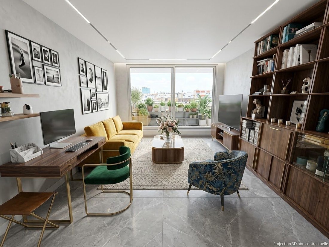Apartment in Violet Commerce, Paris 15e Arrondissement, Paris 1 - 18139744