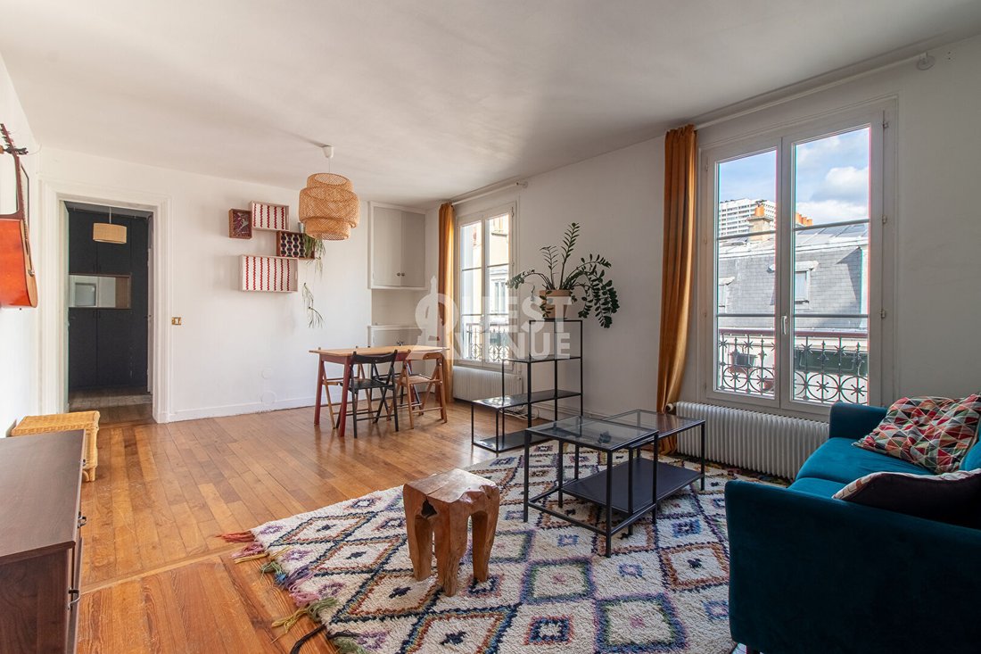 Apartamento en Amiraux-Simplon-Poissonniers, Paris 18e Arrondissement, París 2 - 19014962
