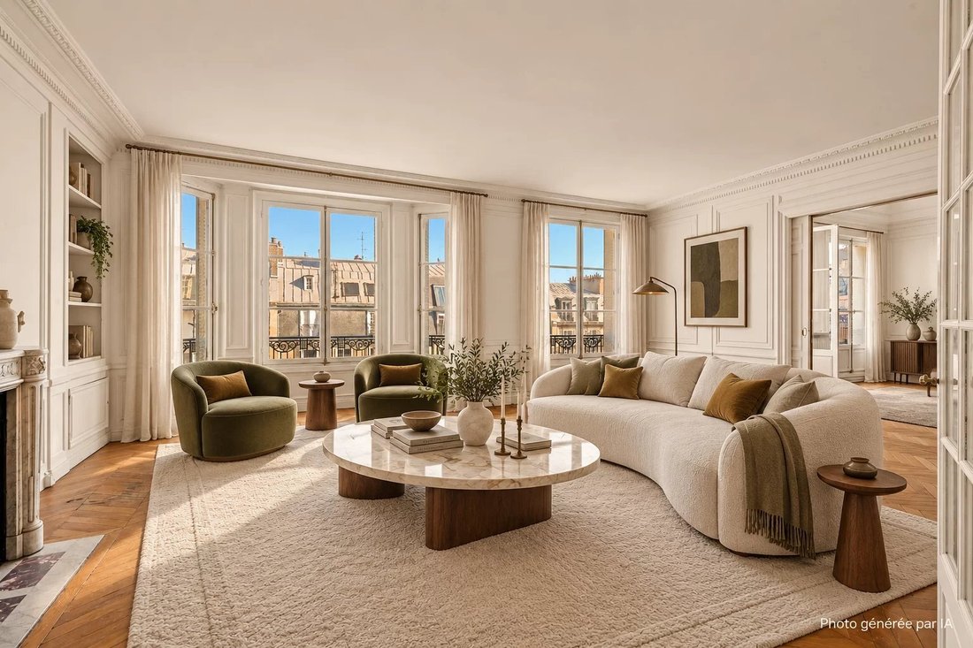 Apartment in Pereire-Malesherbes, Paris 17e Arrondissement, Paris 4 - 19010939