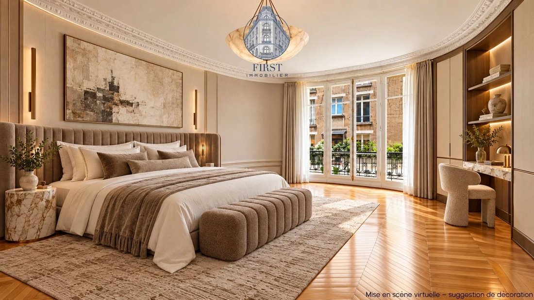 Apartment in Porte Dauphine, Paris 16e Arrondissement, Paris 3 - 19015202