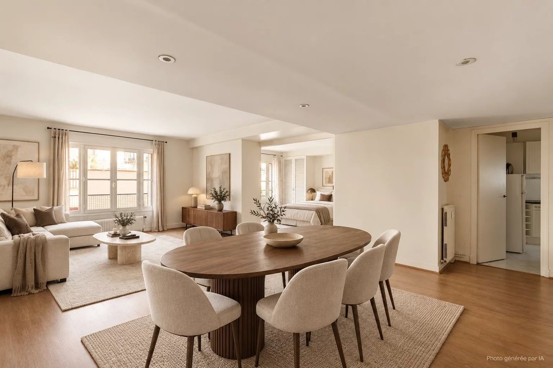 Apartment in Pereire-Malesherbes, Paris 17e Arrondissement, Paris 1 - 19010952