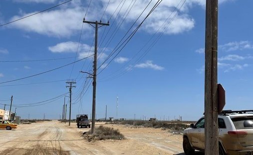 Land in Guerrero Negro, Baja California Sur, Mexico 1