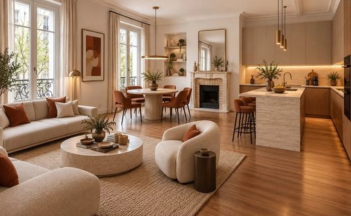 Apartment in Ile de la Jatte - Parc d'Orléans, Neuilly-sur-Seine, France 1
