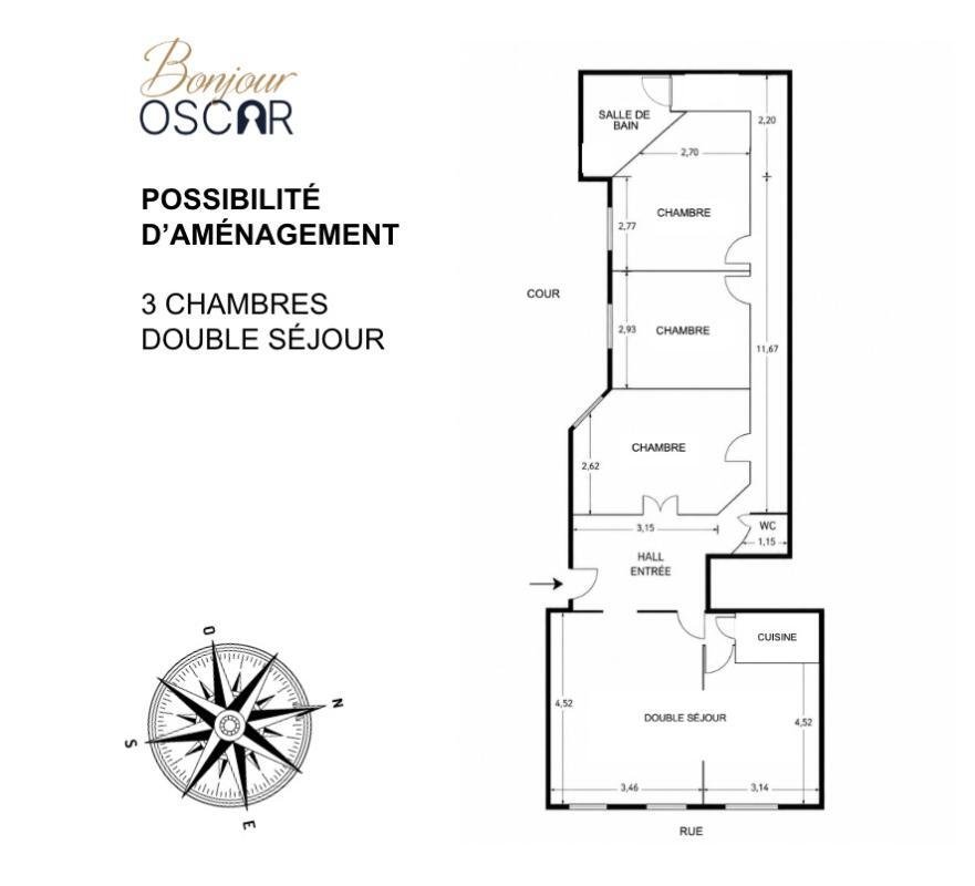 Wohnung in Bastille-Popincourt, Paris 11e Arrondissement, Paris 3 - 19015007