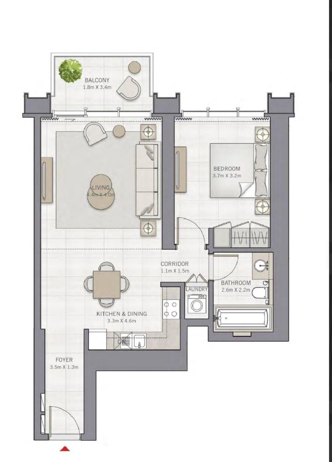 Apartment in Dubai Creek Harbour, Dubai, United Arab Emirates 2 - 19013274