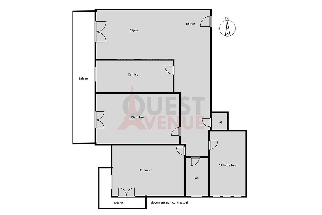 Apartment in La Plaine des Sablons, Neuilly-sur-Seine, France 3 - 18092695