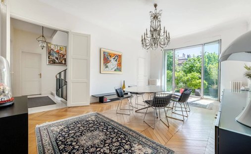 Townhouse en Prince–Marmottan, Boulogne-Billancourt, Francia 1